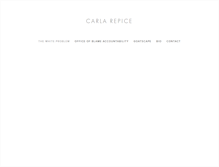 Tablet Screenshot of carlarepice.com